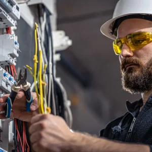 male-electrician-works-switchboard-with-electrical-connecting-cable_11zon